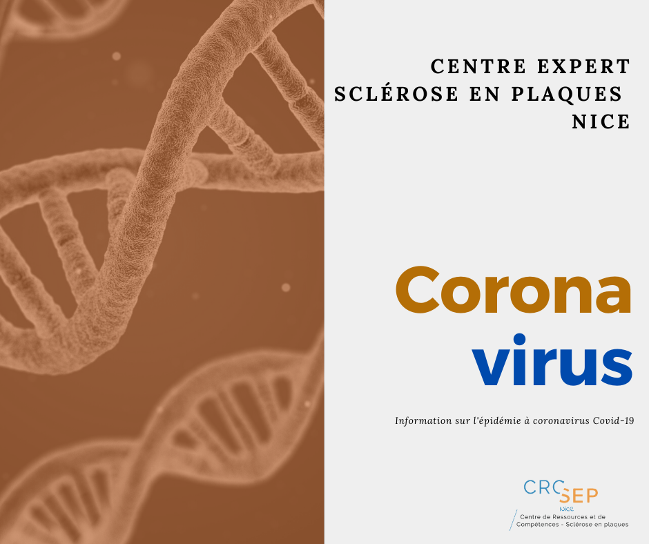 [MAJ] Épidémie à Coronavirus Covid-19 et Sclérose en plaques