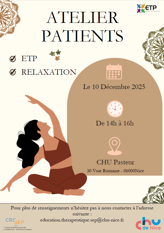 Atelier ETP relaxation - 10 décembre 2025
