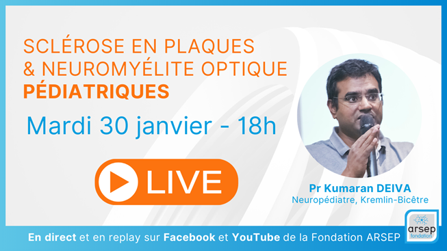 Live de la fondation ARSEP le 30/01/2024